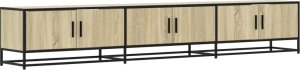 vidaXL Szafka pod TV, dąb sonoma, 240x35x41cm 2