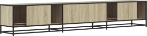 vidaXL Szafka pod TV, dąb sonoma, 240x35x41cm 6