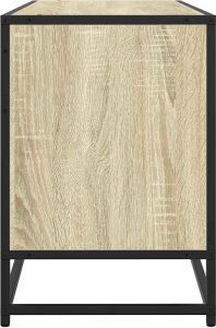 vidaXL Szafka pod telewizor, dąb sonoma, 100x35x50 cm 5