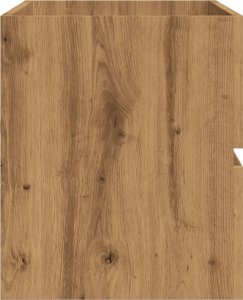 vidaXL vidaXL Szafka pod umywalkę, dąb artisan, 100x38,5x45 cm 5