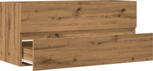 vidaXL vidaXL Szafka pod umywalkę, dąb artisan, 100x38,5x45 cm 7