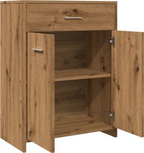 vidaXL vidaXL Szafka łazienkowa, dąb artisan, 60x33x80 cm 7