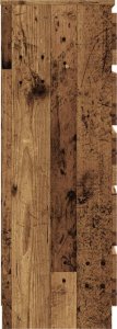 vidaXL Komoda, stare drewno, 60x36x103 cm 5