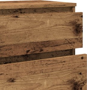 vidaXL Komoda, stare drewno, 60x36x103 cm 8
