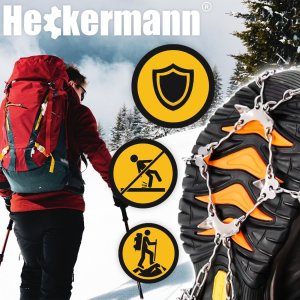 Heckermann Raki na buty Heckermann 9 kolców Czarne 4