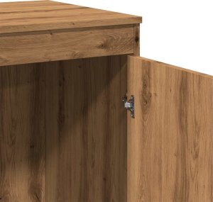 Biurko vidaXL Dąb Artisan 100 cm x 50 cm 9