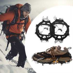 Heckermann Raki na buty Heckermann 8 kolców Czarne 4