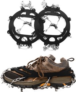 Heckermann Raki na buty Heckermann 8 kolców Czarne 6