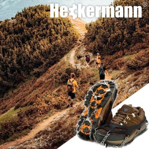 Heckermann Raki na buty Heckermann 8 kolców Czarne 9