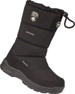 American Club Zimowe buty dziecięce wysokie śniegowce American Club CSN48/24BL czarne 34 1