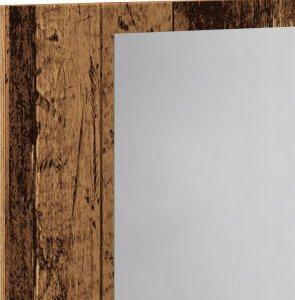 vidaXL vidaXL Szafka łazienkowa z lustrem, stare drewno, 60x12x45 cm 10