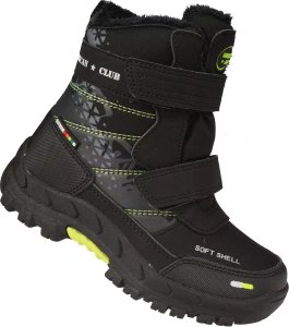 American Club Dziecięce buty zimowe American Club BHL102/24BL czarne 29 1