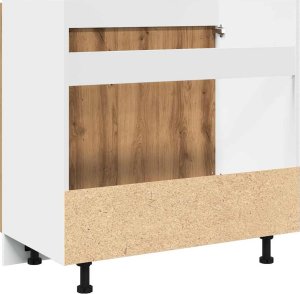 vidaXL vidaXL Szafka pod zlew, kolor dąb artisan, 80x46x81,5 cm 7