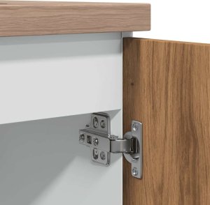 vidaXL vidaXL Szafka pod zlew, kolor dąb artisan, 80x46x81,5 cm 9