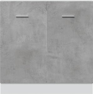 vidaXL vidaXL Szafka pod zlew, szarość betonu, 80x46x81,5 cm 5