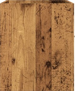 vidaXL vidaXL Szafka pod umywalkę, stare drewno, 90x38,5x46 cm 5