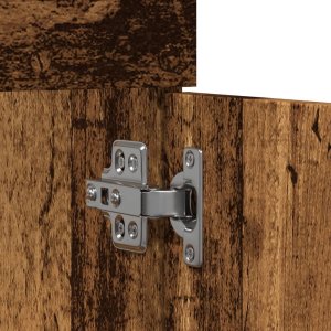 vidaXL vidaXL Szafka pod umywalkę, stare drewno, 90x38,5x46 cm 8