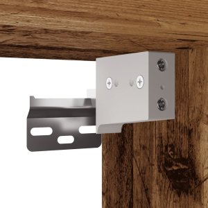 vidaXL vidaXL Szafka pod umywalkę, stare drewno, 90x38,5x46 cm 9