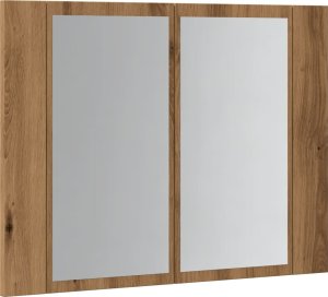 vidaXL vidaXL Szafka łazienkowa z lustrem, dąb artisan, 60x12x45 cm 6