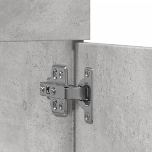 vidaXL vidaXL Szafka pod umywalkę, szarość betonu, 90x38,5x46 cm 8