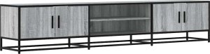 vidaXL Szafka pod telewizor, szary dąb sonoma, 210x35x41 cm 2