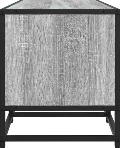 vidaXL Szafka pod telewizor, szary dąb sonoma, 210x35x41 cm 5