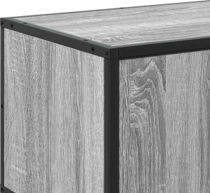 vidaXL Szafka pod telewizor, szary dąb sonoma, 210x35x41 cm 7