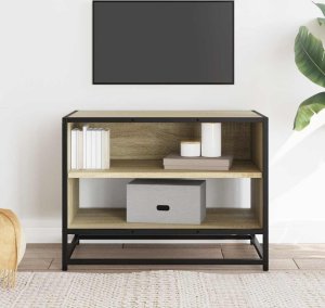 vidaXL Szafka pod telewizor, dąb sonoma, 61x40x46 cm 3