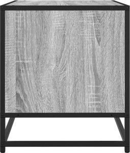 vidaXL Szafka pod telewizor, szary dąb sonoma, 61x40x46 cm 5