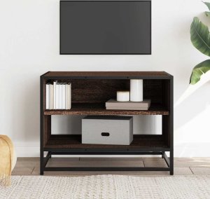 vidaXL vidaXL Szafka pod telewizor, brązowy dąb, 61x40x46 cm 3