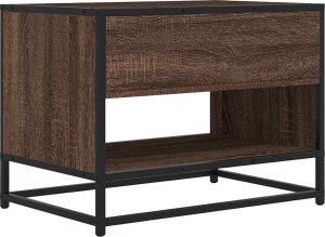 vidaXL vidaXL Szafka pod telewizor, brązowy dąb, 61x40x46 cm 6