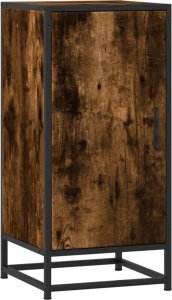 vidaXL Szafka, przydymiony dąb, 35,5x35x76 cm 2