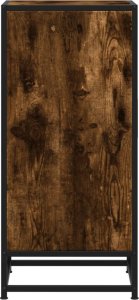 vidaXL Szafka, przydymiony dąb, 35,5x35x76 cm 5