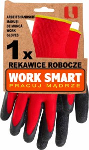 VERKEN Rękawice Robocze Czerwone Powlekane Odporne Na Ścieranie  Manualne 11 Xxl Verken Late Red 11 5907699003648 1