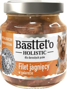 Bastteto Basttet'o Holistic filet jagnięcy w galerecie dla psów 130g 1