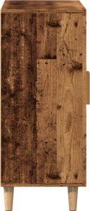 vidaXL Szafka, stare drewno, 90x34x80 cm 6