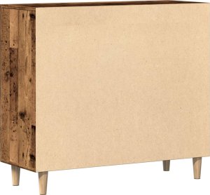 vidaXL Szafka, stare drewno, 90x34x80 cm 7