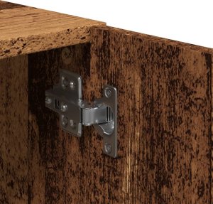 vidaXL Szafka TV, stare drewno, 180x31,5x40cm 8