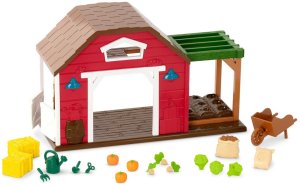 Lil Woodzeez LI'L WOODZEEZ village series farm, WZ6752 1