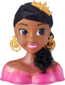 Sparkle Girlz SPARKLE GIRLZ styling head, dark haired doll, 100499 1