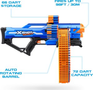 X-Shot X-SHOT toy gun Mad Megga Barrel Blaster Insanity, 1 series, 36609 13