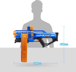 X-Shot X-SHOT toy gun Mad Megga Barrel Blaster Insanity, 1 series, 36609 14