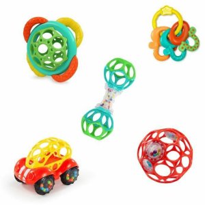 Bright Starts BRIGHT STARTS gift set Soothers & Shakers, 5 pcs., 16677 1