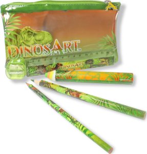 DINOSART DINOSART stationery set in pencil case, 15305 1