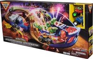 Monster Jam MONSTER JAM launch track with two vehicles Supercharge Speedway, 6071089 8