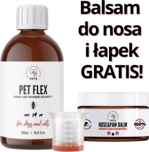 Pets PET FLEX  Preparat na stawy i mobilność dla zwierząt 500ml 1