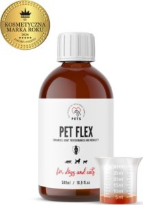 Pets PET FLEX  Preparat na stawy i mobilność dla zwierząt 500ml 2