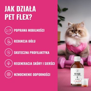 Pets PET FLEX  Preparat na stawy i mobilność dla zwierząt 500ml 5