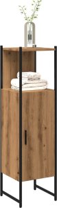 vidaXL vidaXL Szafka łazienkowa, dąb artisan, 33x33x120,5 cm 3