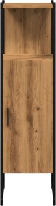 vidaXL vidaXL Szafka łazienkowa, dąb artisan, 33x33x120,5 cm 4